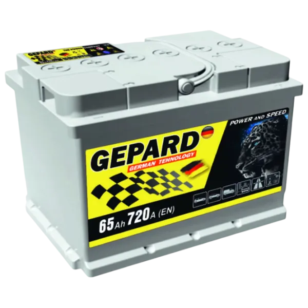 Acumulator auto Gepard 59416 720A / 65 Ah  photo 1