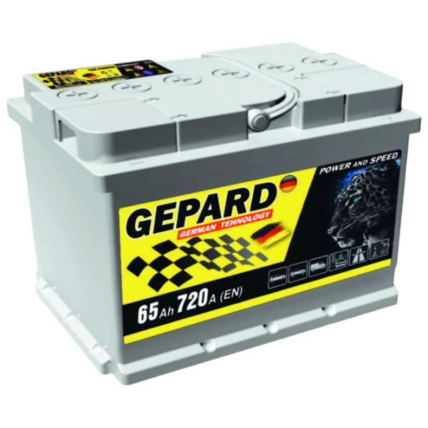 Acumulator auto Gepard 59416 720A / 65 Ah  photo 1