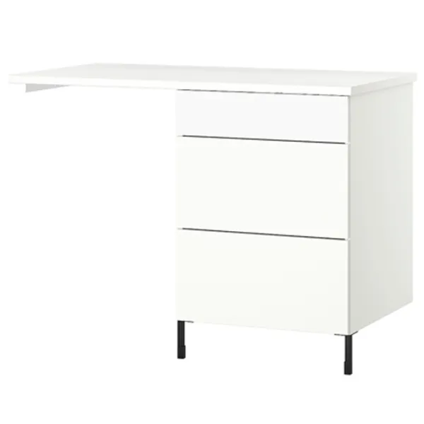 Seturi mobilă de baie Ikea Enhet Oțel / White photo 3
