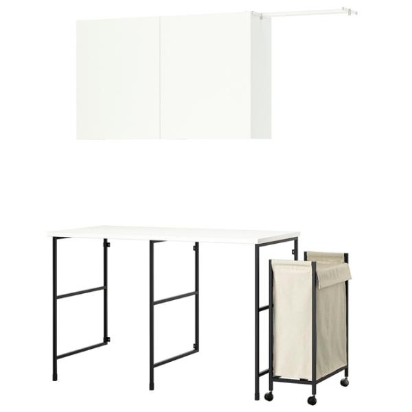 Наборы мебели для ванной комнаты Ikea Enhet Сталь / White photo 1 Наборы мебели для ванной комнаты Ikea Enhet Сталь / White photo 1