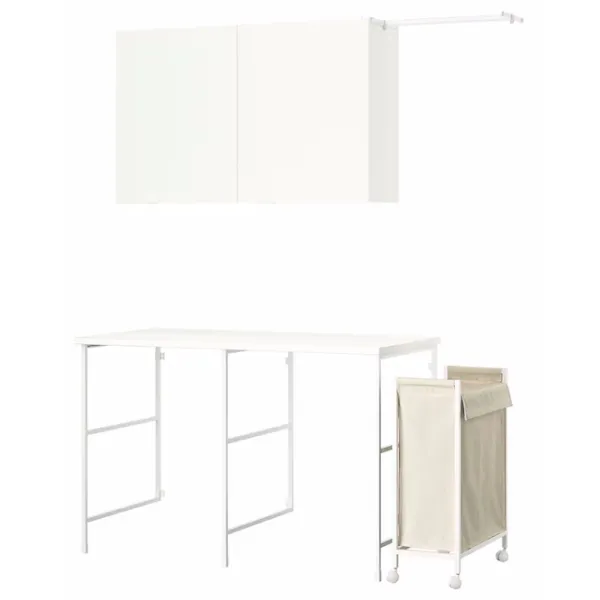 Наборы мебели для ванной комнаты Ikea Enhet Сталь / White photo 1 Наборы мебели для ванной комнаты Ikea Enhet Сталь / White photo 1