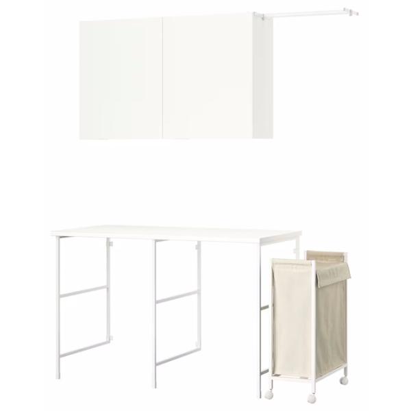 Наборы мебели для ванной комнаты Ikea Enhet Сталь / White photo 1 Наборы мебели для ванной комнаты Ikea Enhet Сталь / White photo 1