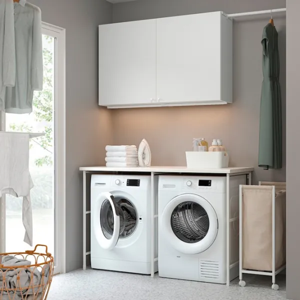 Наборы мебели для ванной комнаты Ikea Enhet Сталь / White photo 3 Наборы мебели для ванной комнаты Ikea Enhet Сталь / White photo 3