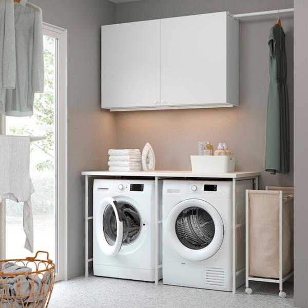 Наборы мебели для ванной комнаты Ikea Enhet Сталь / White photo 3 Наборы мебели для ванной комнаты Ikea Enhet Сталь / White photo 3