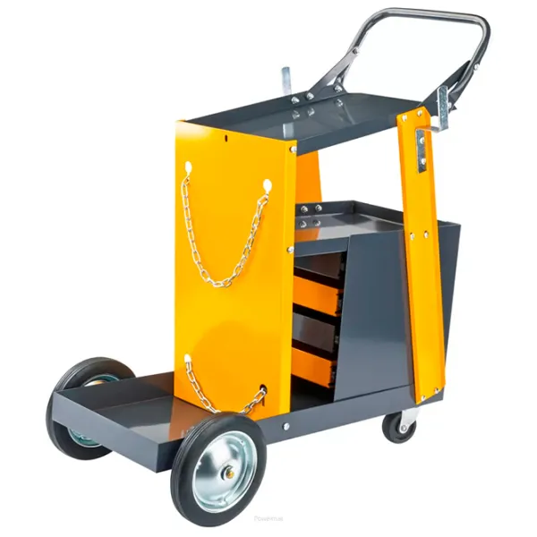 Платформенная тележка Powermat PM-WSP-100T1 Желтый / 100 кг photo 4