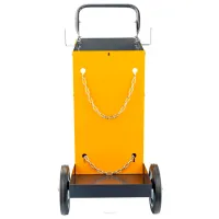 Платформенная тележка Powermat PM-WSP-100T1 Желтый / 100 кг photo 5