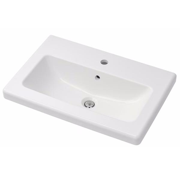 Seturi mobilă de baie Ikea Enhet/Tvallen/Pilkan MDF / White photo 4
