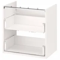 Наборы мебели для ванной комнаты Ikea Enhet/Tvallen/Pilkan МДФ / White photo 7
