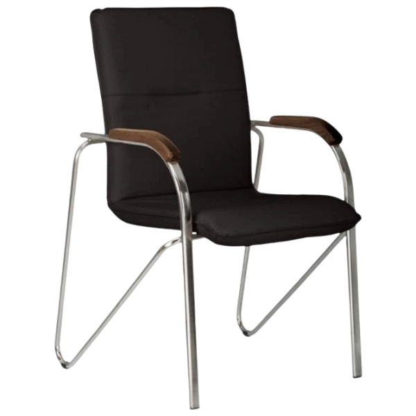 Scaun de birou AG Samba Piele artificială/ Black Wood photo 1 Scaun de birou AG Samba Piele artificială/ Black Wood photo 1