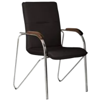 Scaun de birou AG Samba Piele artificială/ Black Wood