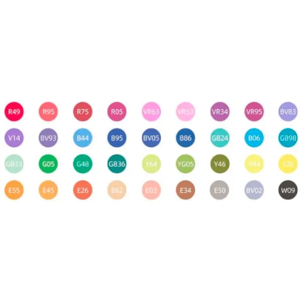 Carioci Mideer MD1298 Cantitatea în set - 36 buc. photo 3