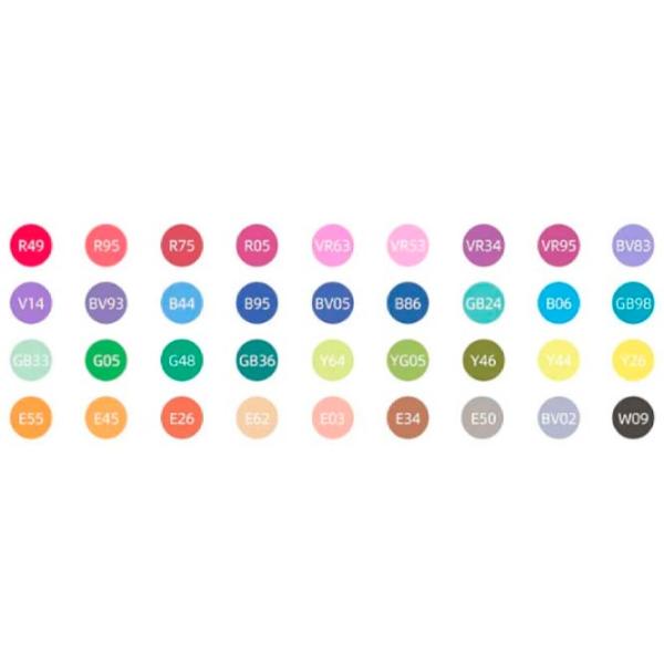 Carioci Mideer MD1298 Cantitatea în set - 36 buc. photo 3