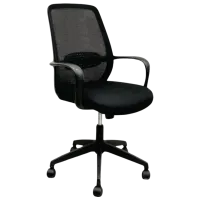 Fotoliu de birou AG SMART 207 Pânză, plasă acrilică/ Black 