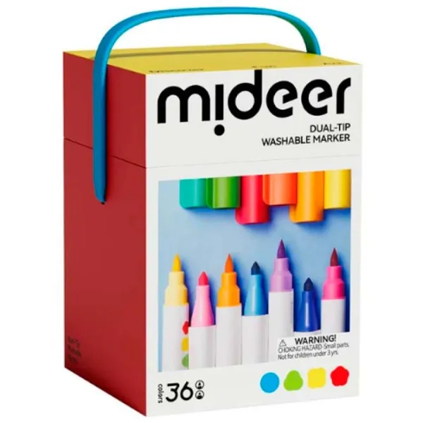 Mаркеры Mideer MD4310 Количество в наборе - 36 шт. photo 1 Mаркеры Mideer MD4310 Количество в наборе - 36 шт. photo 1