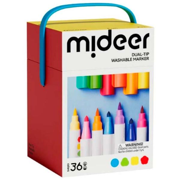 Mаркеры Mideer MD4310 Количество в наборе - 36 шт. photo 1 Mаркеры Mideer MD4310 Количество в наборе - 36 шт. photo 1