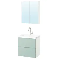 Seturi mobilă de baie Ikea Enhet/Tvallen/Glypen MDF / White