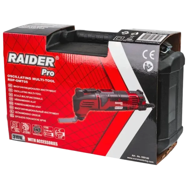 Многофункциональная машина Raider RDP-OMT05 Красный / Пластик photo 6