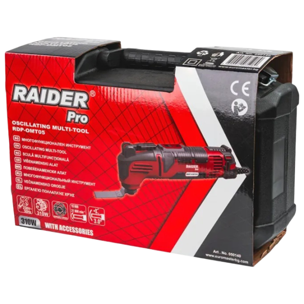 Многофункциональная машина Raider RDP-OMT05 Красный / Пластик photo 6