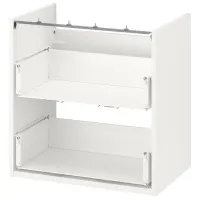 Наборы мебели для ванной комнаты Ikea Enhet/Tvallen/Pilkan МДФ / Antracit photo 4