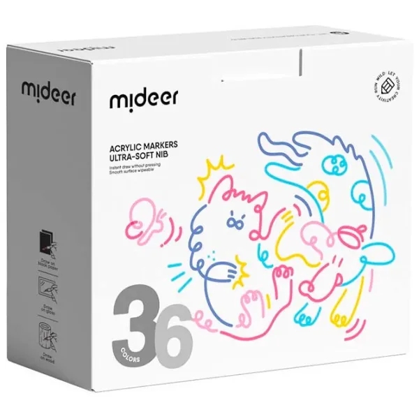 Carioci Mideer MD1261 Cantitatea în set - 36 buc. photo 1