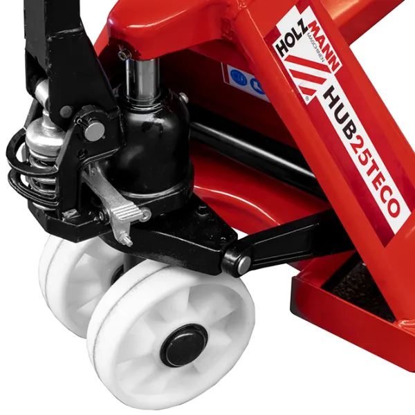 Гидравлическая тележка Holzmann HUB25TECO Красный / 2500 кг photo 3
