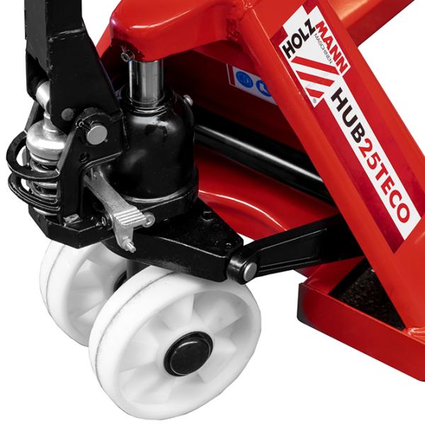 Гидравлическая тележка Holzmann HUB25TECO Красный / 2500 кг photo 3