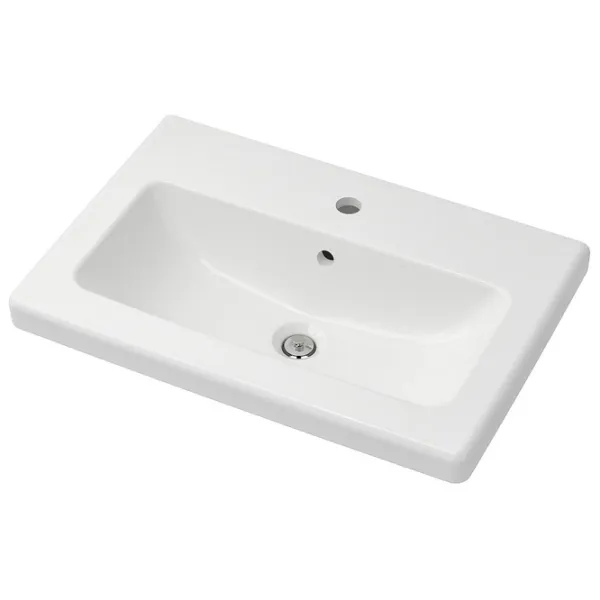Seturi mobilă de baie Ikea Enhet/Tvallen/Pilkan MDF / White photo 5