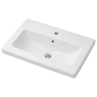 Seturi mobilă de baie Ikea Enhet/Tvallen/Pilkan MDF / White photo 5