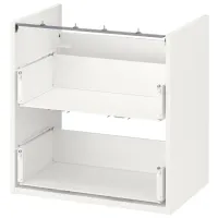 Seturi mobilă de baie Ikea Enhet/Tvallen/Pilkan MDF / White photo 6