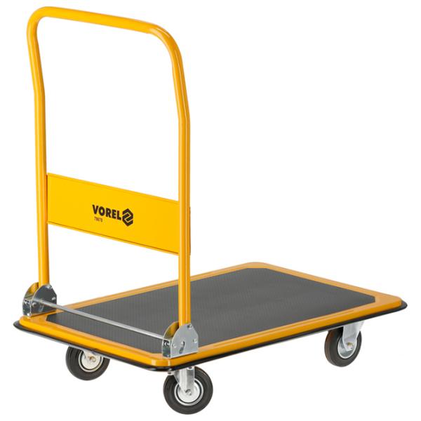 Cărucior cu platformă Vorel 78670 Yellow / 300 kg photo 3