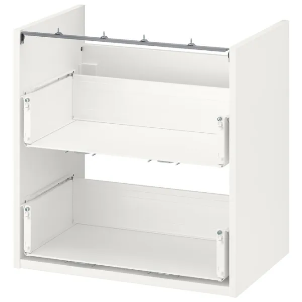 Наборы мебели для ванной комнаты Ikea Enhet/Tvallen/Pilkan МДФ / White photo 3