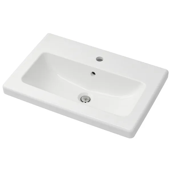 Наборы мебели для ванной комнаты Ikea Enhet/Tvallen/Pilkan МДФ / White photo 5