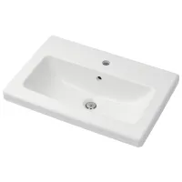 Seturi mobilă de baie Ikea Enhet/Tvallen/Pilkan MDF / White photo 5