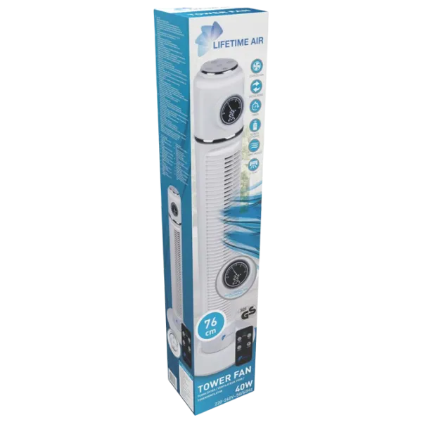 Ventilator Lifetime Air 40W+RC230V 40 W / / White photo 3