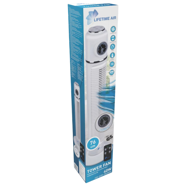 Ventilator Lifetime Air 40W+RC230V 40 W / / White photo 3
