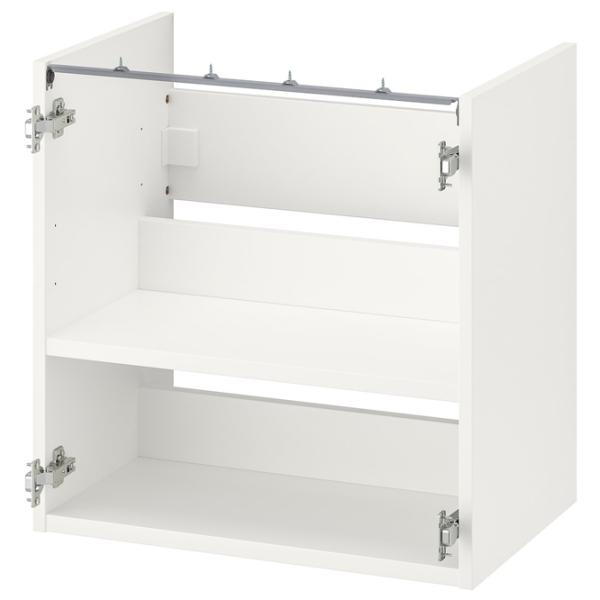 Seturi mobilă de baie Ikea Enhet/Tvallen/Lettan MDF / White photo 8