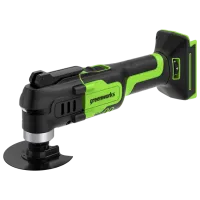 Многофункциональная машина Greenworks G24MT Зеленый / Силикон