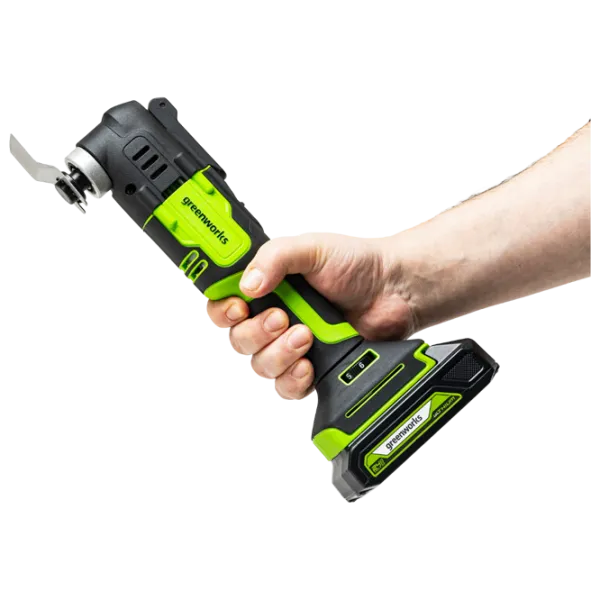 Многофункциональная машина Greenworks G24MT Зеленый / Силикон photo 3