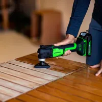 Mașină multifuncțională Greenworks G24MT Green / Silicon photo 5