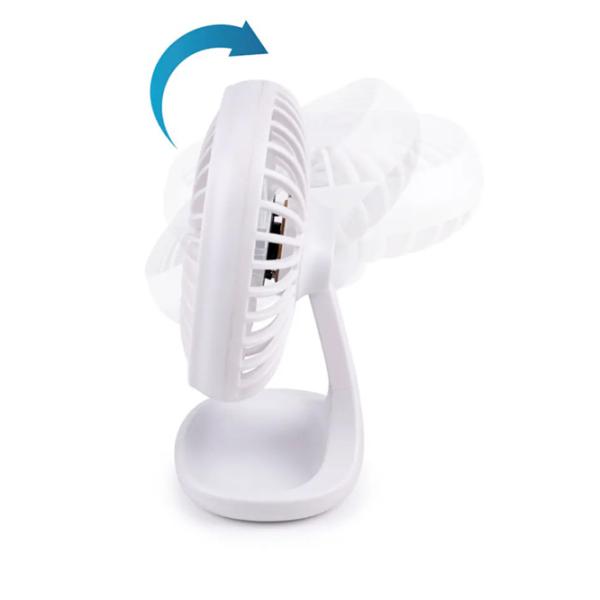Ventilator Lifetime Air Mini 5 W / Portabil / White photo 5