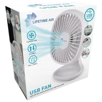 Вентилятор Lifetime Air Mini 5 Вт / Портативный / Белый photo 6