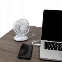 Вентилятор Lifetime Air Mini 5 Вт / Портативный / Белый photo 7