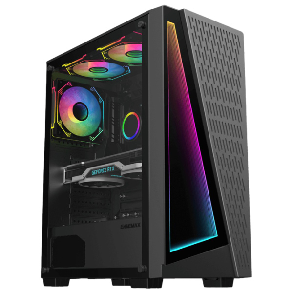 Корпус Gamemax Prism Mid Tower / Черный photo 2