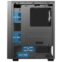 Carcasă Gamemax Prism Mid Tower / Black photo 7