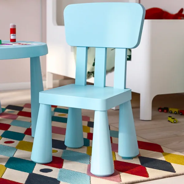 Детский стул Ikea Mammut 5 лет / Синий photo 3 Детский стул Ikea Mammut 5 лет / Синий photo 3