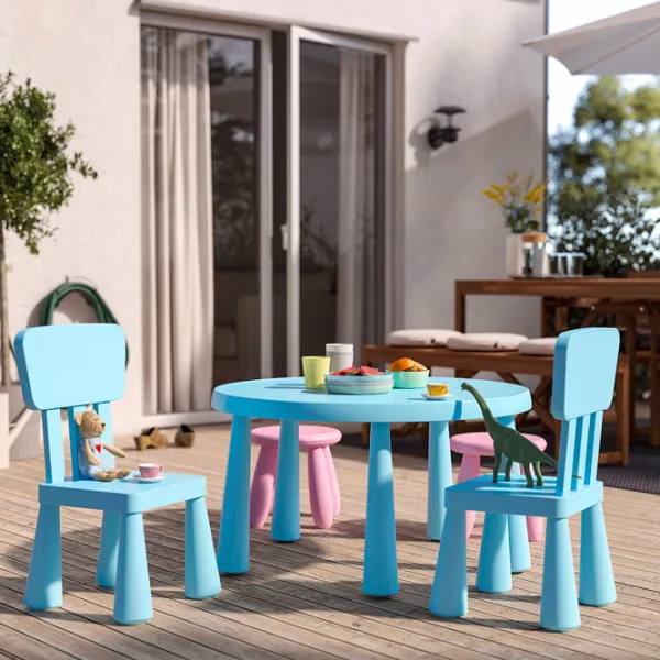 Детский стул Ikea Mammut 5 лет / Синий photo 4 Детский стул Ikea Mammut 5 лет / Синий photo 4