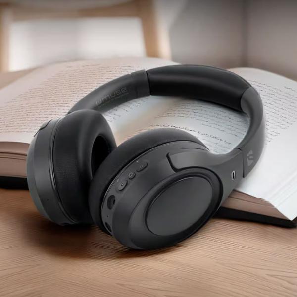 Наушники Muse M-295 Серый Черный Беспроводные/ Персональный photo 7