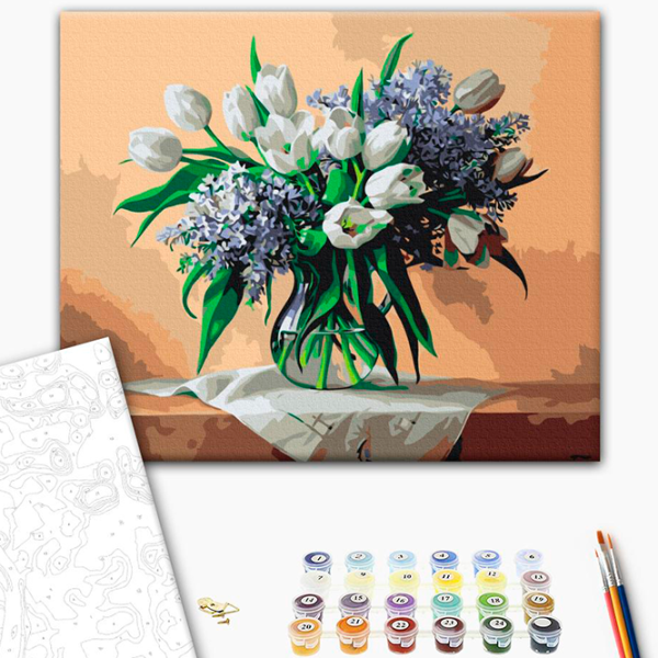 Pictură pe numere BrushMe Aromă de primăvară BS51905FC 50 x 40 cm / Orizontală photo 2 Pictură pe numere BrushMe Aromă de primăvară BS51905FC 50 x 40 cm / Orizontală photo 2