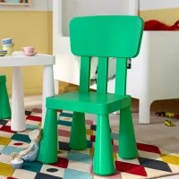 Детский стул Ikea Mammut 5 лет / Зеленый photo 2