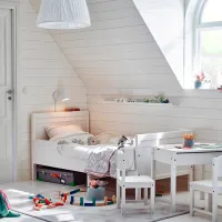 Детский стул Ikea Sundvik 7 лет / Белый photo 3
